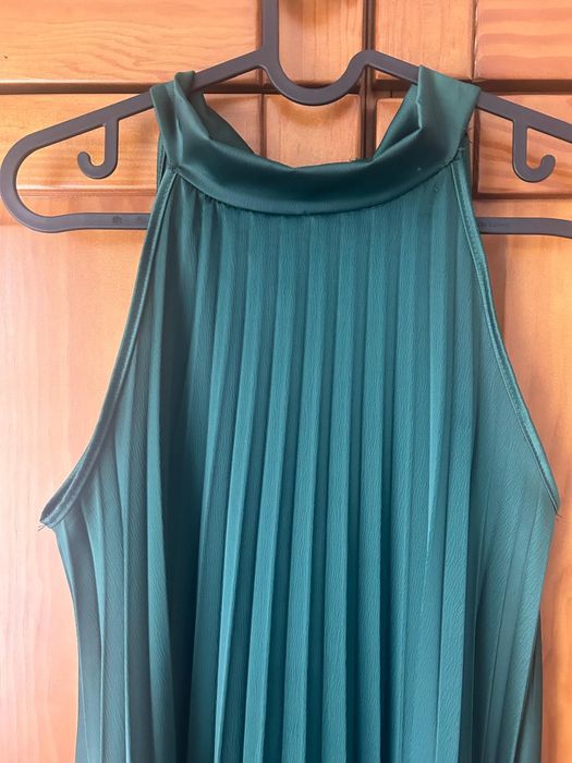 Vestido plissado