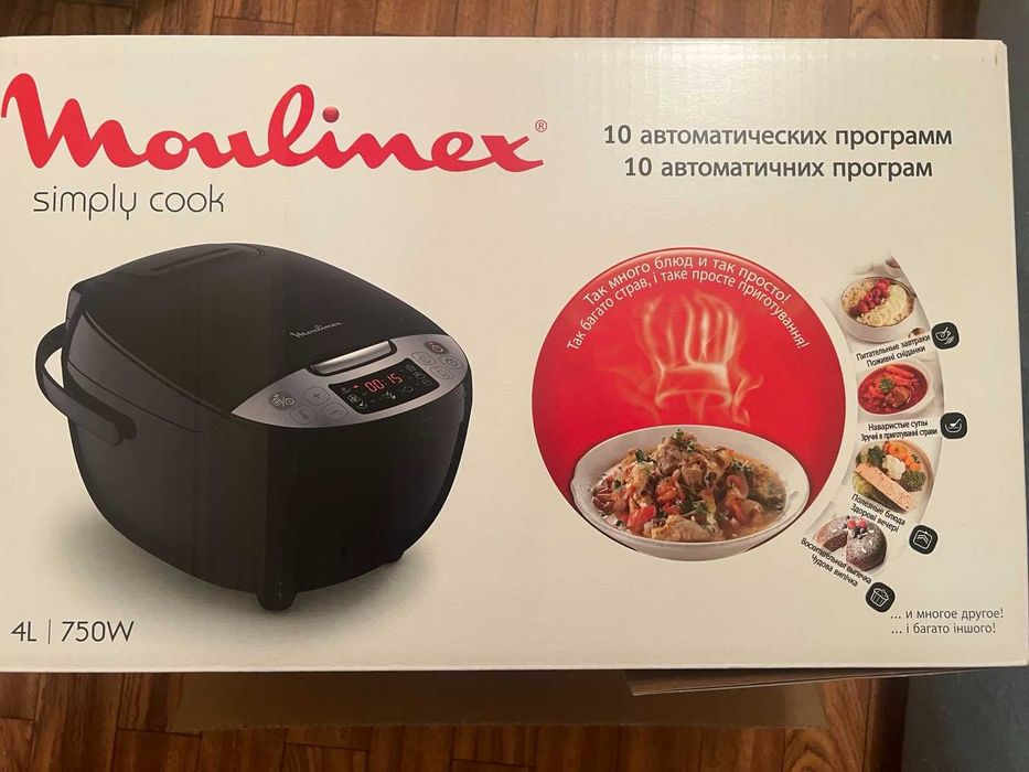 Мультиварка MOULINEX MK611832 б/у