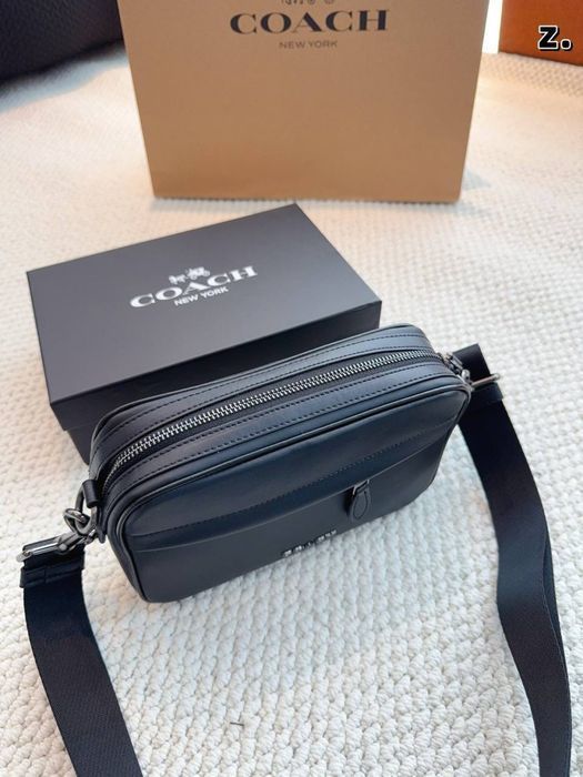 Мужская сумка кроссбоди Coach чоловіча сумка коач кроссбоді