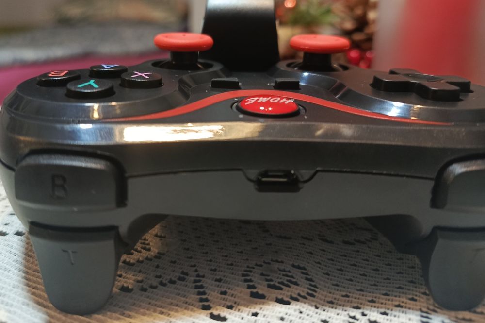 Bezprzewodowy Gamepad Pad Do Telefonu Android Ios Kontroler Uchwyt Do