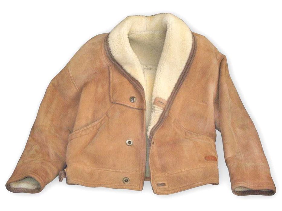 Kożuch męski, naturalny, kurtka