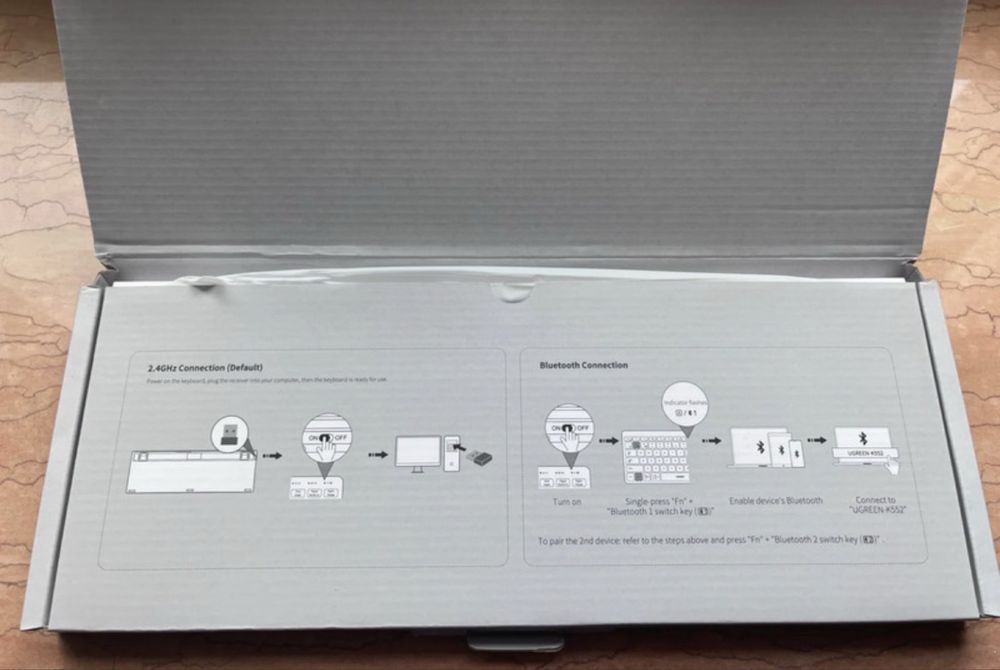 Klawiatura bezprzewodowa UGREEN. Nowa.