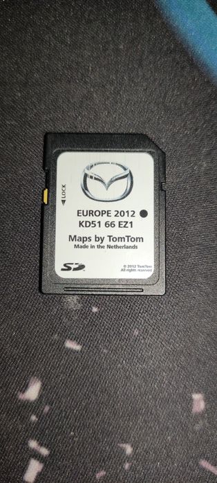 Карта навігації Mazda TomTom Europe 2012