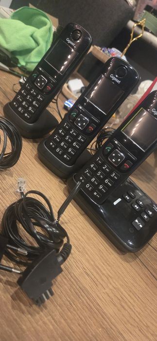 Telefon Stacjonarny Gigaset AS690A Trio Czarny