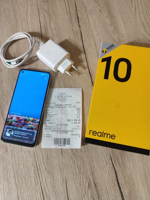 Realme 10 8GB/128GB | Stan Bardzo Ładny | Pełen Komplet + Rachunek