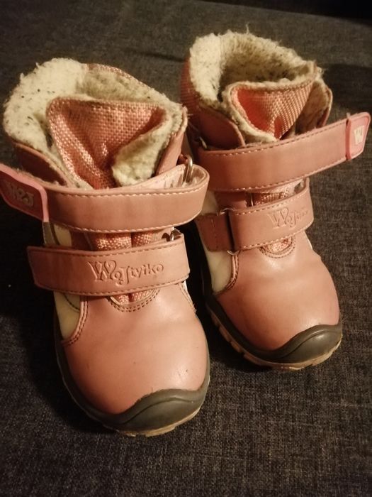 Buciki  zimowe dla dziewczynki
