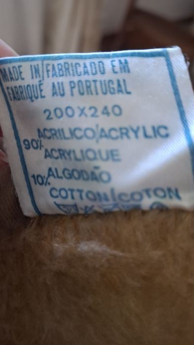 Cobertor novo nunca usado