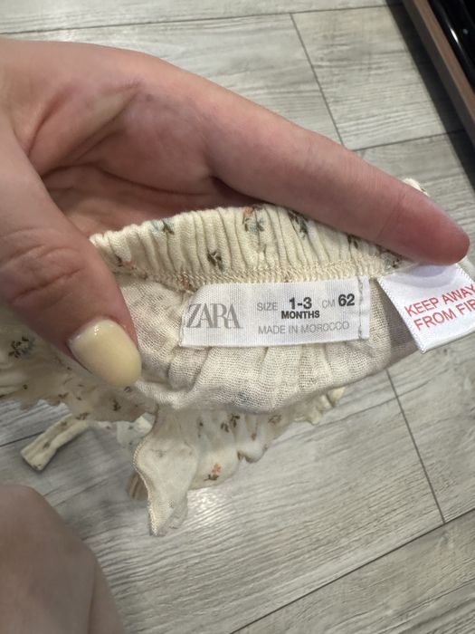 Дитячій мусліновий комбінезон Zara