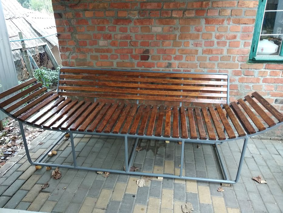 Скамейка-диван для улицы или веранды