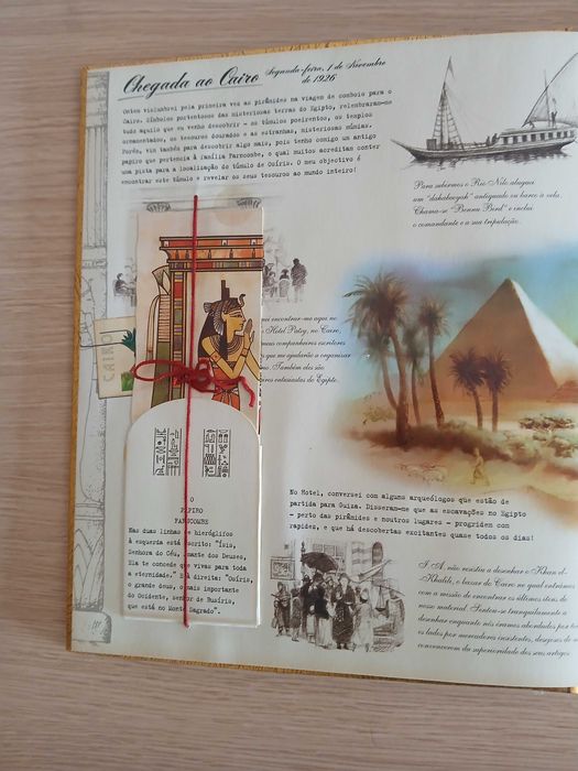 Enciclopedia "Egiptologia" de Emily Sands