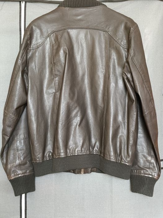 Куртка шкіряна Jack & Jones розмір xl в ідеальному стані
