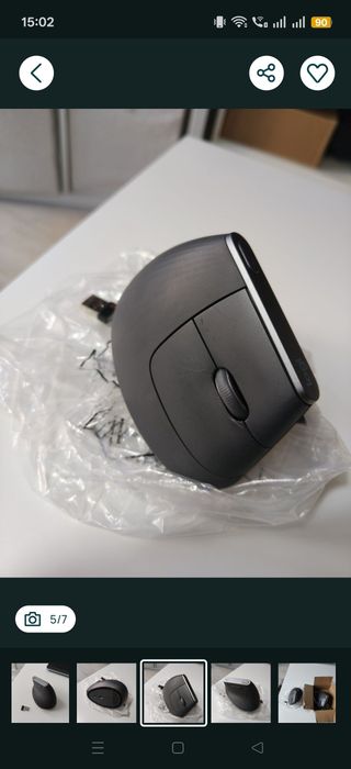 Logitech mx vertical myszka bluetooth