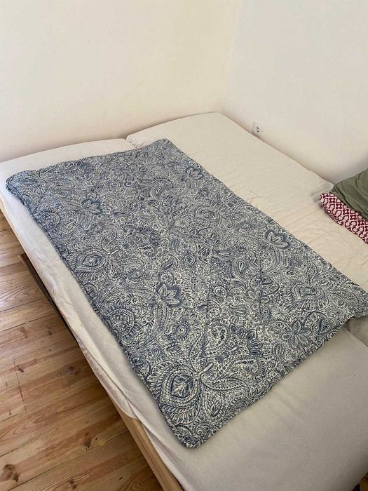 cobertor quente com lindo padrão