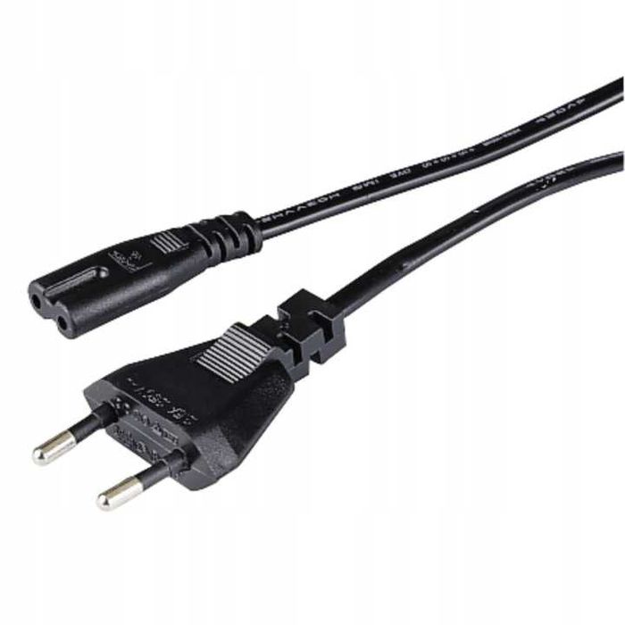 Kabel Zasilający do Radia ósemka 1m czarny