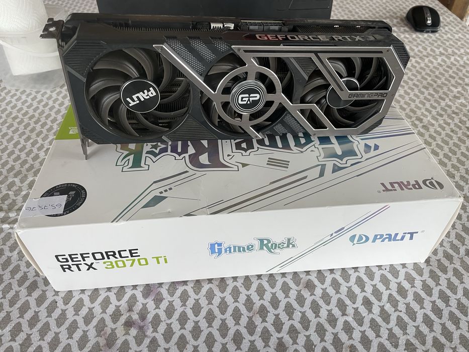 3070ti Palit Gaming pro, тесты, время на проверку