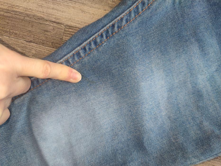 Spodnie jeansowe rozm. 92