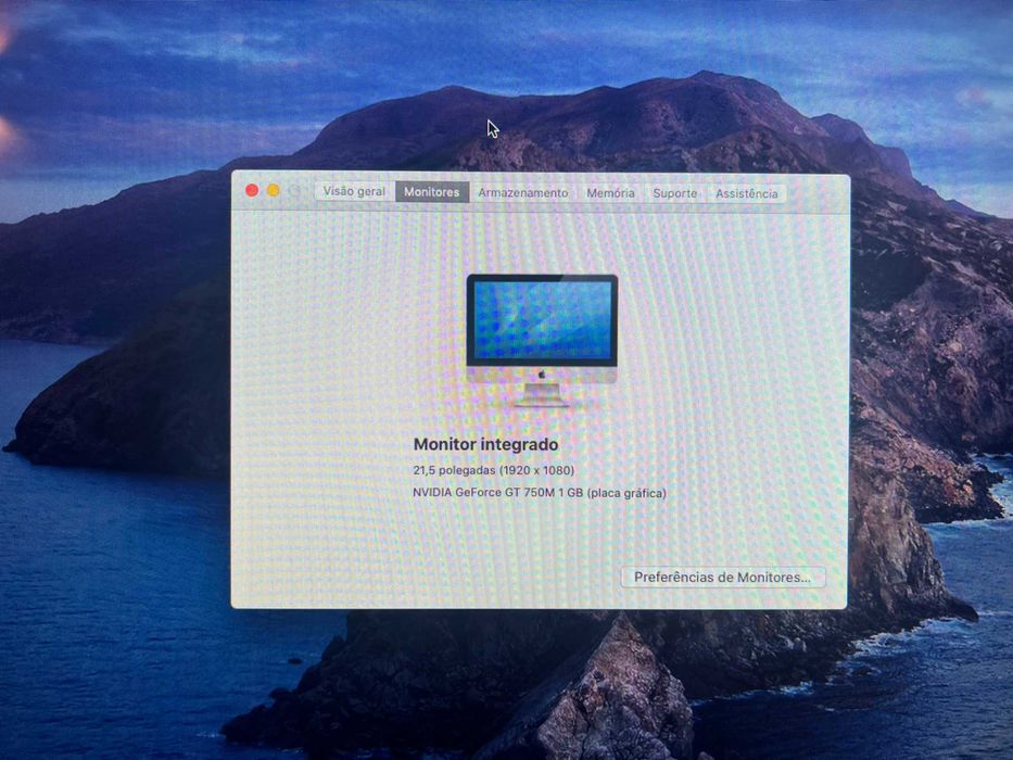 imac 21,5'' 2013 teclado e mouse apple