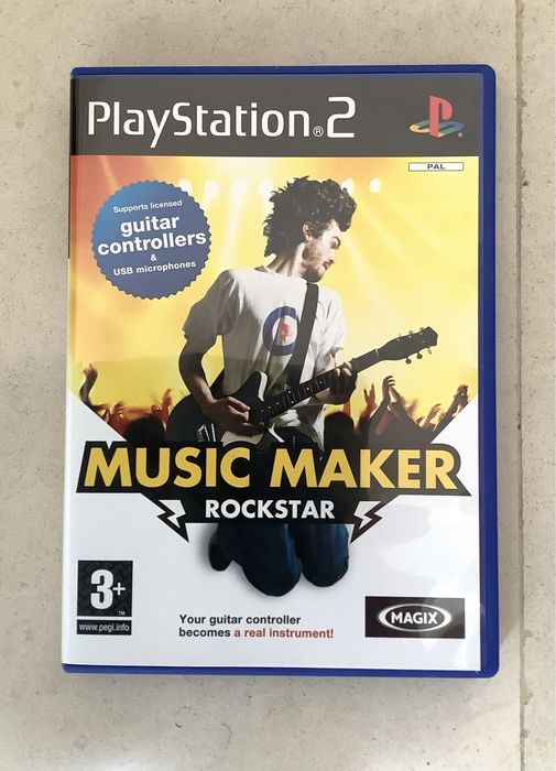 Music Maker Rockstar jogo para ps 2