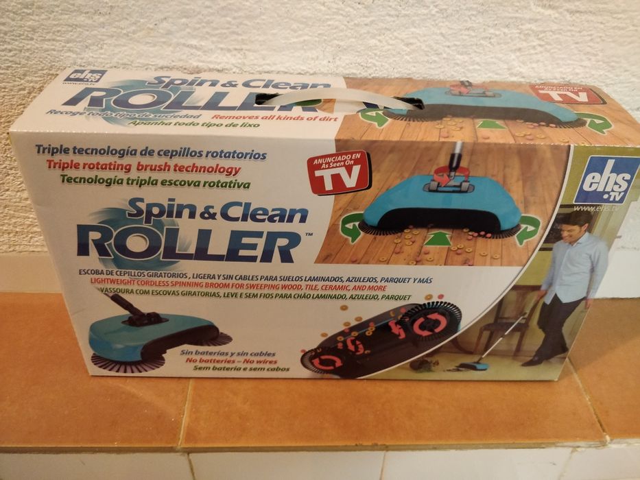 Spin & Clean Roller novo na caixa