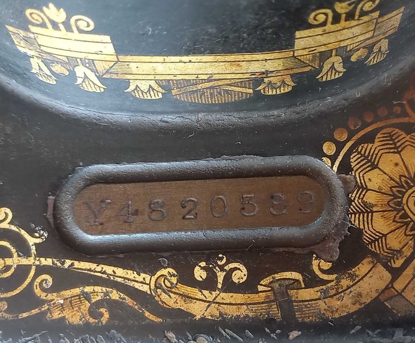 Maquina Singer Esfinge 1927 Fabrico Britânico - Escócia.