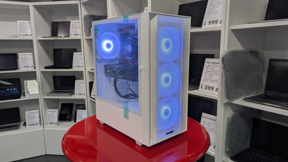 Nowy Komputer Gamingowy Intel i5-10400f 16GB 1TB RTX 5060 Faktura GWAR