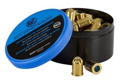 Aparat przyrząd ubojowy do zwierząt BLITZ + NABOJE niebieskie