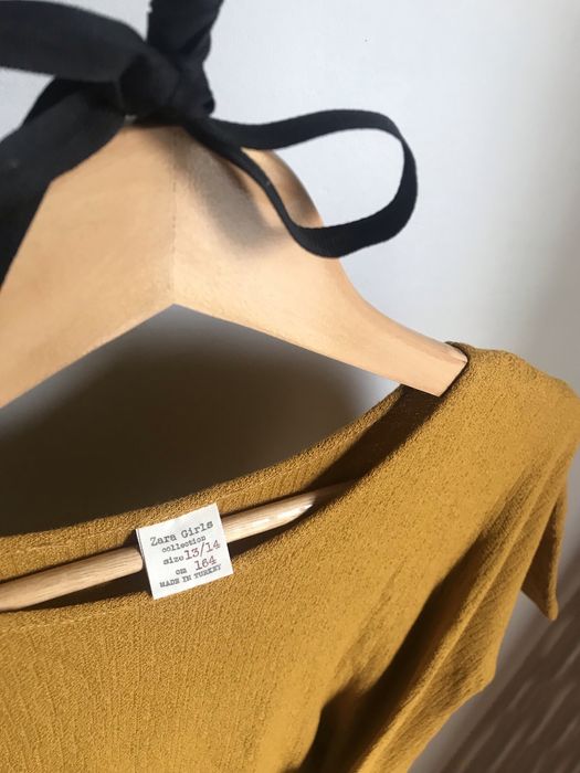 Vestido Zara (amarelo mostarda)