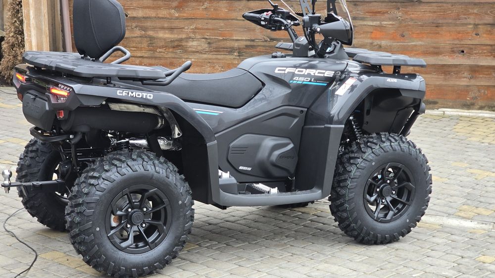 Квадроцикл CFMOTO CFORCE 450L EPS 2026 JET BLACK з доставкою новий
