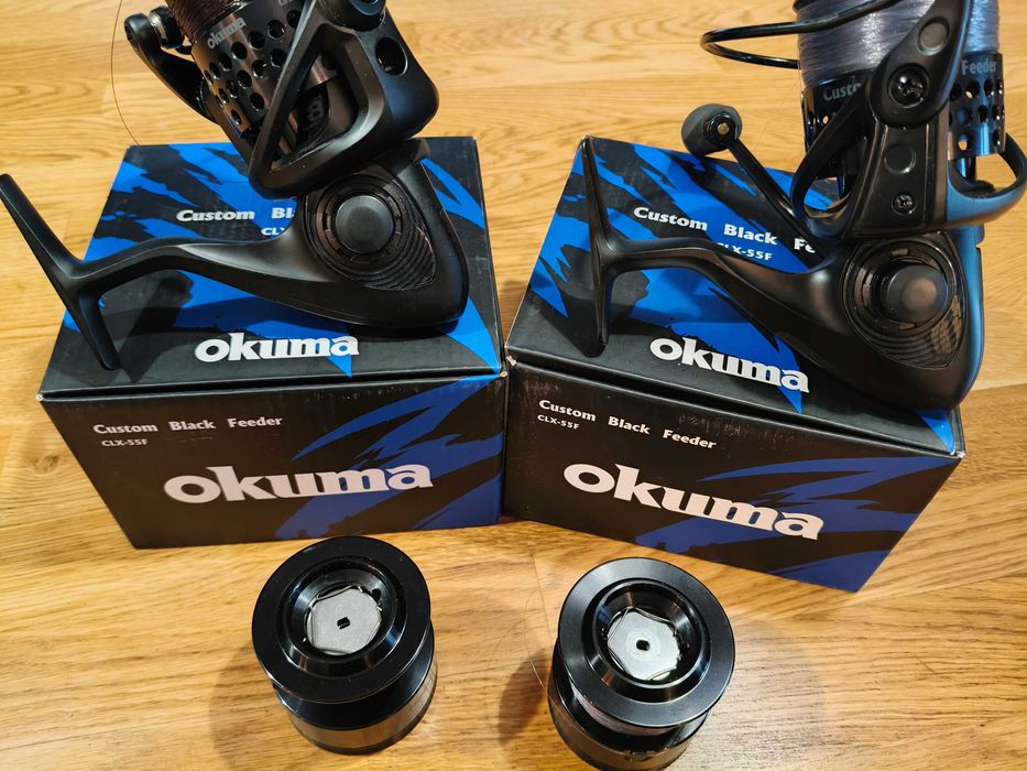 Kołowrotek Okuma Customa Black Feeder CLX 55F