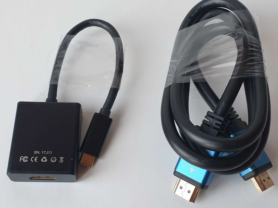 адаптер  USB C to HDMI  Thunderbolt 3/4 Windows, Mac або ChromeOS 1.2м