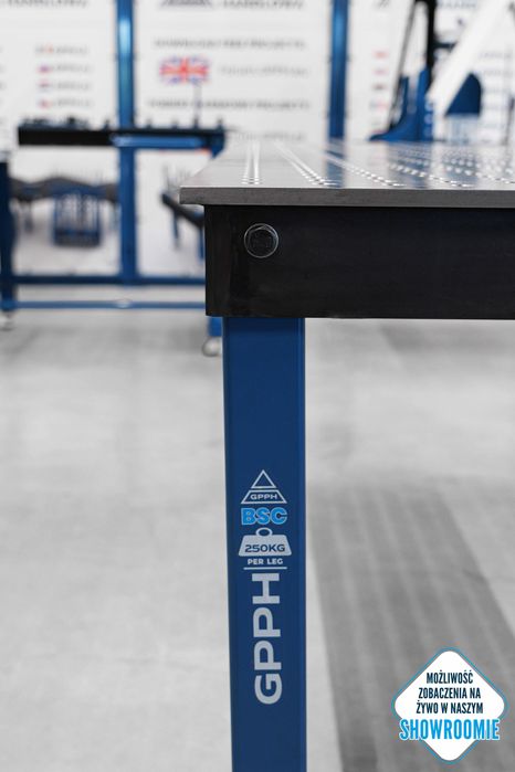 Stół Spawalniczy BASIC GPPH 2000x1000 fi16 mm 50x50 mm