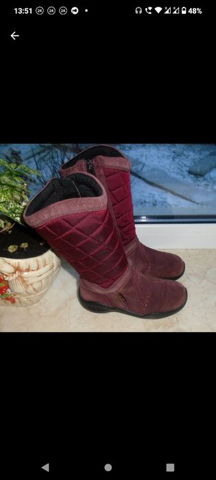 Ecco 27 р зимние термо сапоги