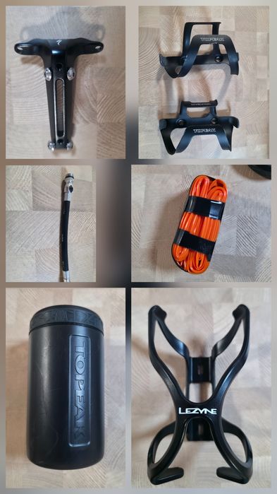 Велосипедні дрібниці Topeak, Lezyne, Ceaft, Fablebag