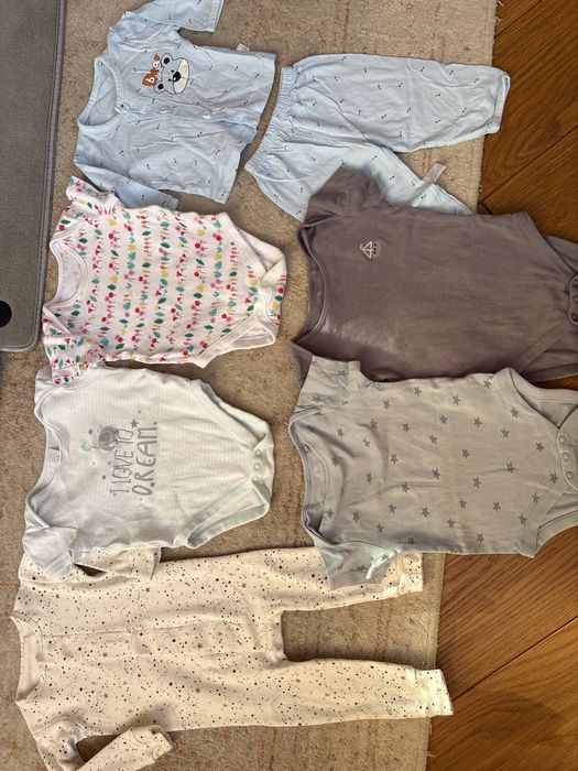 Бодіки, сліп 3/6 міс немовляті Лот