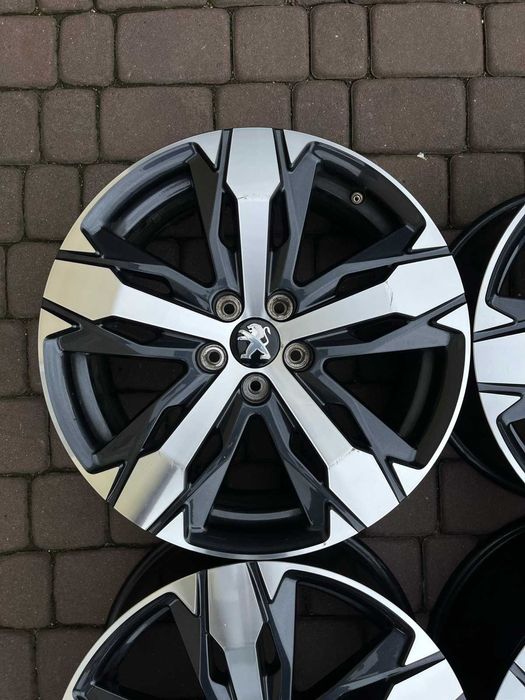 Oryginalne alufelgi Peugeot 5x108 18 cali BICOLOR 3008 , 5008