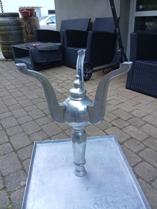 Stolik aluminiowy 55x55x62