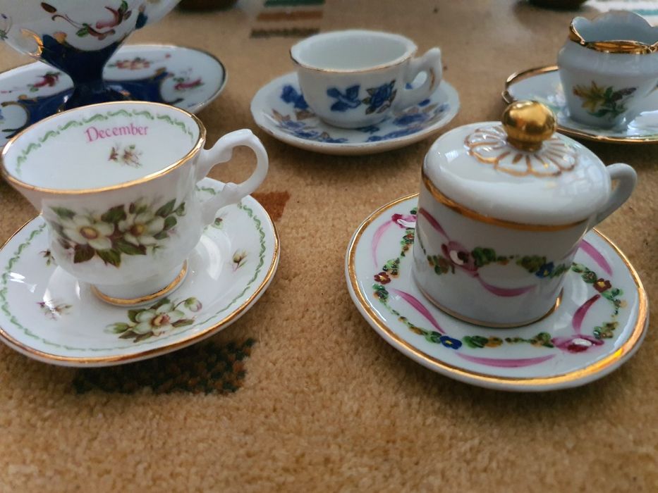 Chávenas Vintage Pintadas a Mão