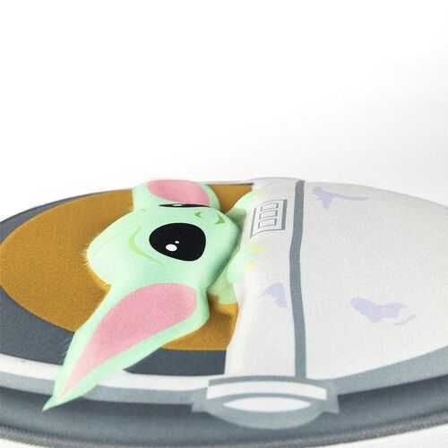 Mochila Com Relevo Star Wars Mandalorian Grogu "Baby Yoda"