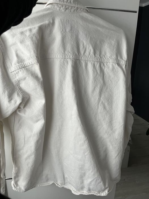 Kurtka jeansowa biała