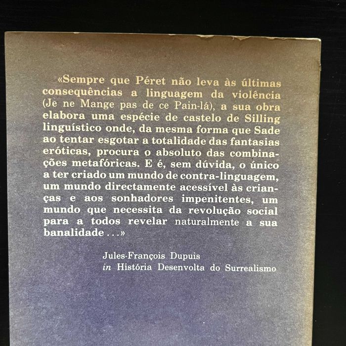 Benjamin Péret - Os Tomates Enlatados (1.ª edição, 1980)