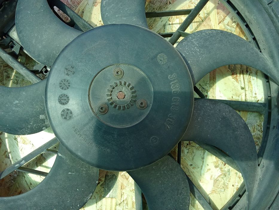 вентилятор охолодження з діфузором mercedes w169 a170