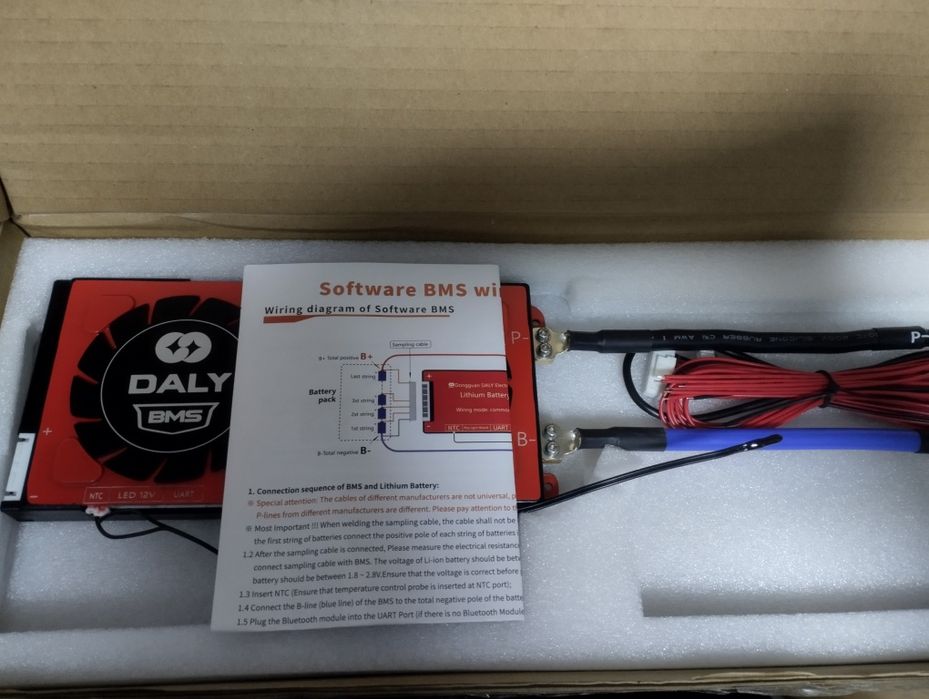 Daly bms 8s 24v 120a