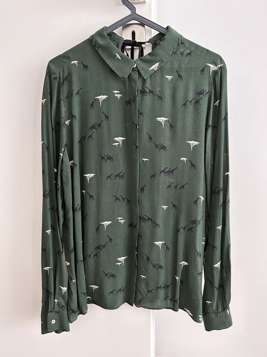 Camisa Verde Zara