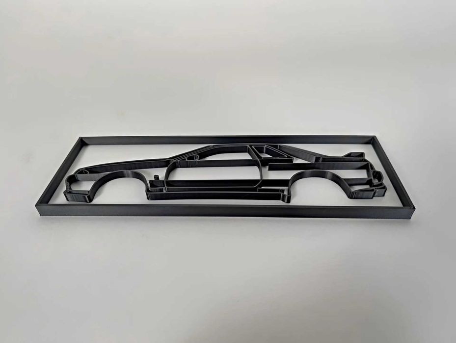Nissan Skyline GT-R R34 3D Pudełko Panel Dekoracja DO SALONU GARAŻU