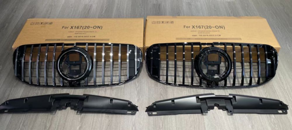 Решетка радиатора GT AMG для Mercedes GLS X167 2024+ Рестайлинг