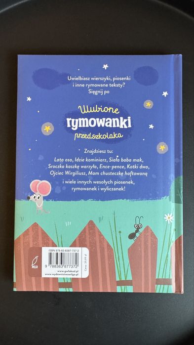 książkа „Rymowanki przedszkolaka”