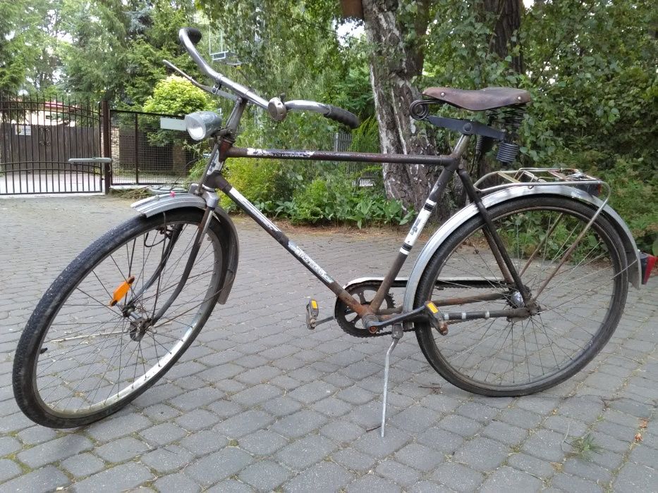 Miejski klasyczny Turmberg siodełko Primus skórzane