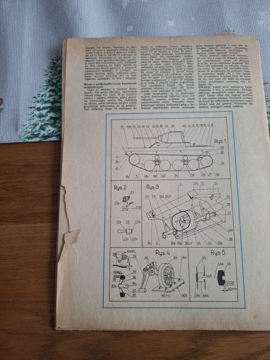 Mały Modelarz 9 1981 Czołg Pływający