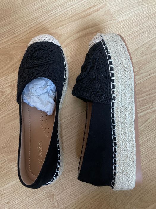 Nowe buty espadryle