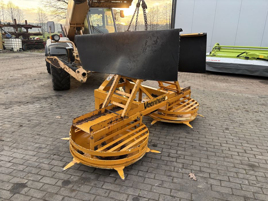 Równiarka rozbijak do pryzm 2 wirnikowy Veenhuis super stan!